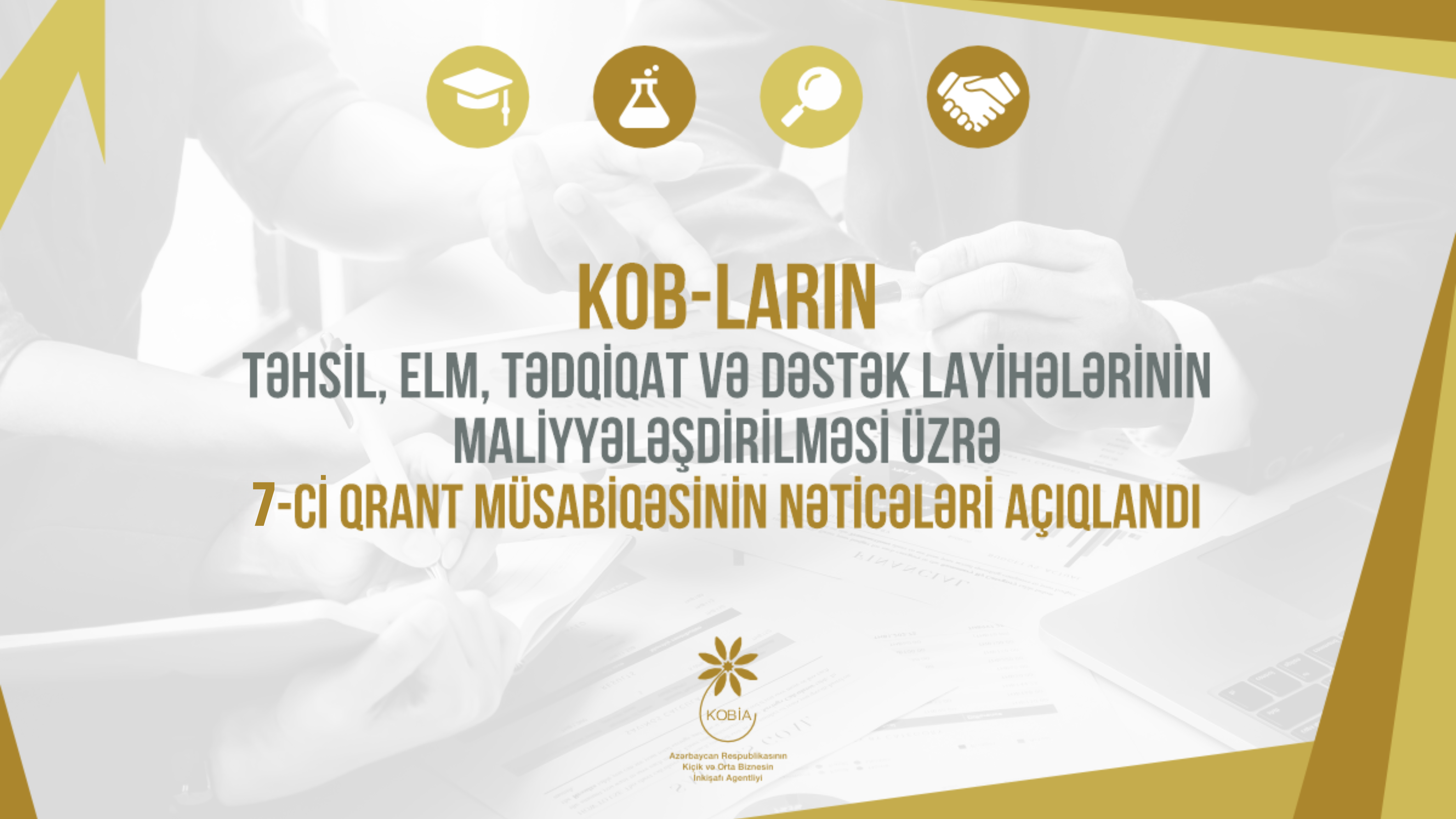 PRAKKOM layihəsi KOBİA-nın VII qrant müsabiqəsinin qalibləri sırasında yer alıb